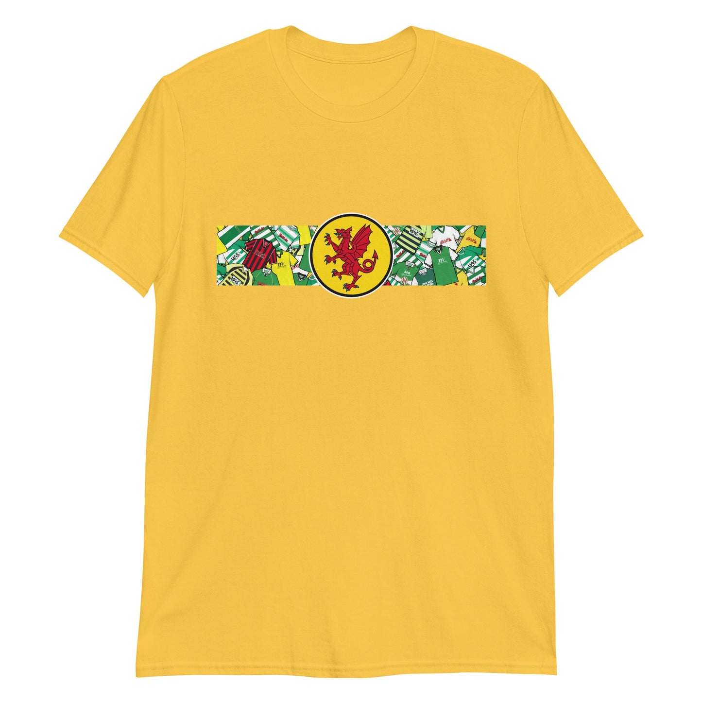 Somerset Flag & Yeovil Football Retro Jerseys Unisex T-Shirt