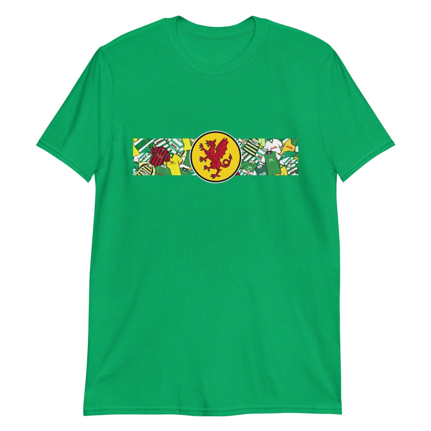 Somerset Flag & Yeovil Football Retro Jerseys Unisex T-Shirt