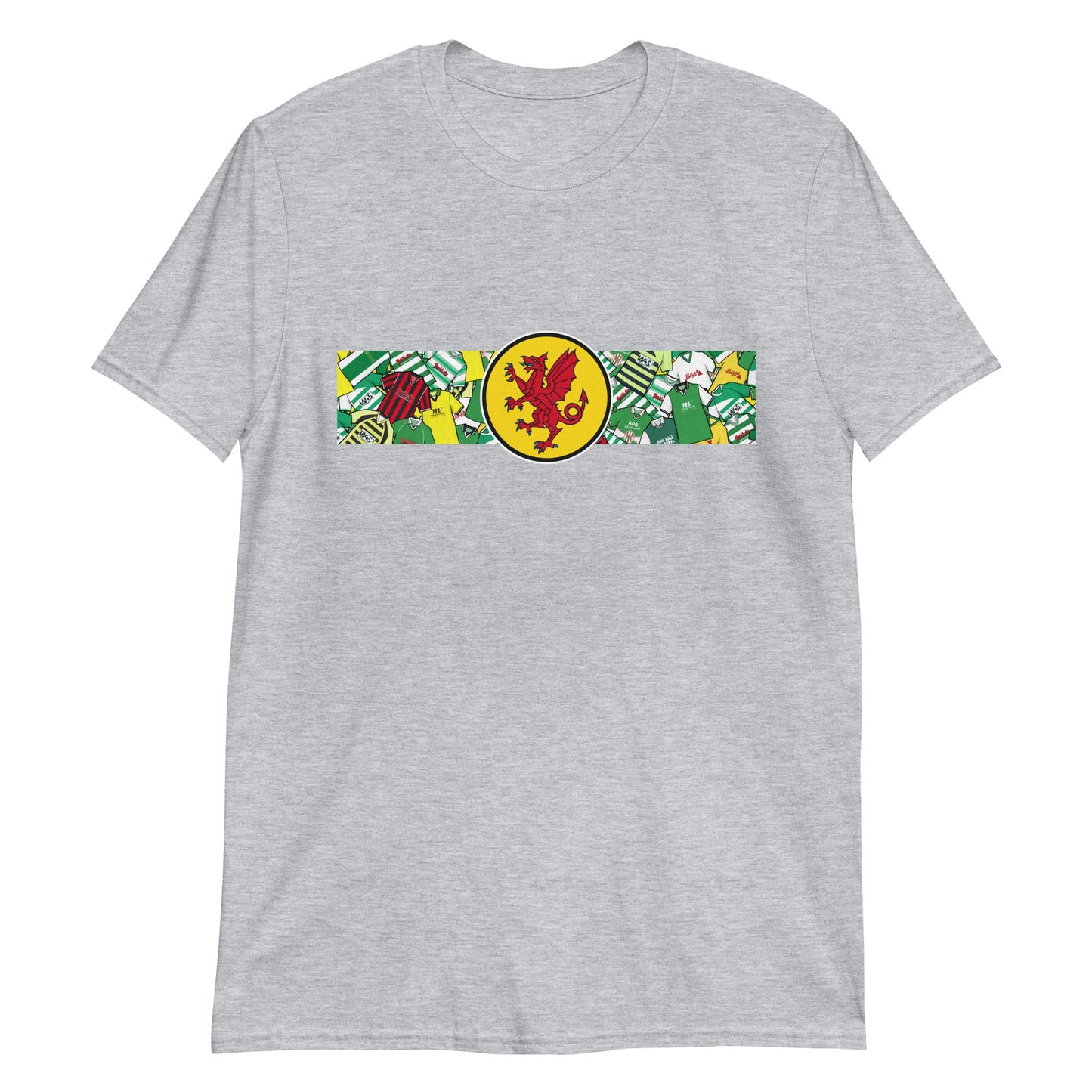 Somerset Flag & Yeovil Football Retro Jerseys Unisex T-Shirt