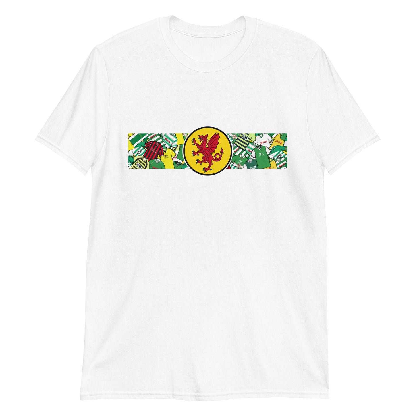 Somerset Flag & Yeovil Football Retro Jerseys Unisex T-Shirt