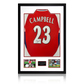 Sol Campbell Signed Arsenal Shirt Premium Frame