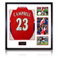 Sol Campbell Signed Arsenal Shirt Elite Frame