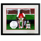 Sol Campbell Signed Arsenal Image Deluxe Mount Frame