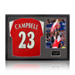 Sol Campbell Signed Arsenal Shirt Classic Frame