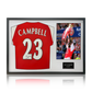 Sol Campbell Signed Arsenal Shirt Classic Frame.