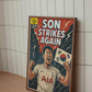 Son Heung-min Comic Book Style A3 Print