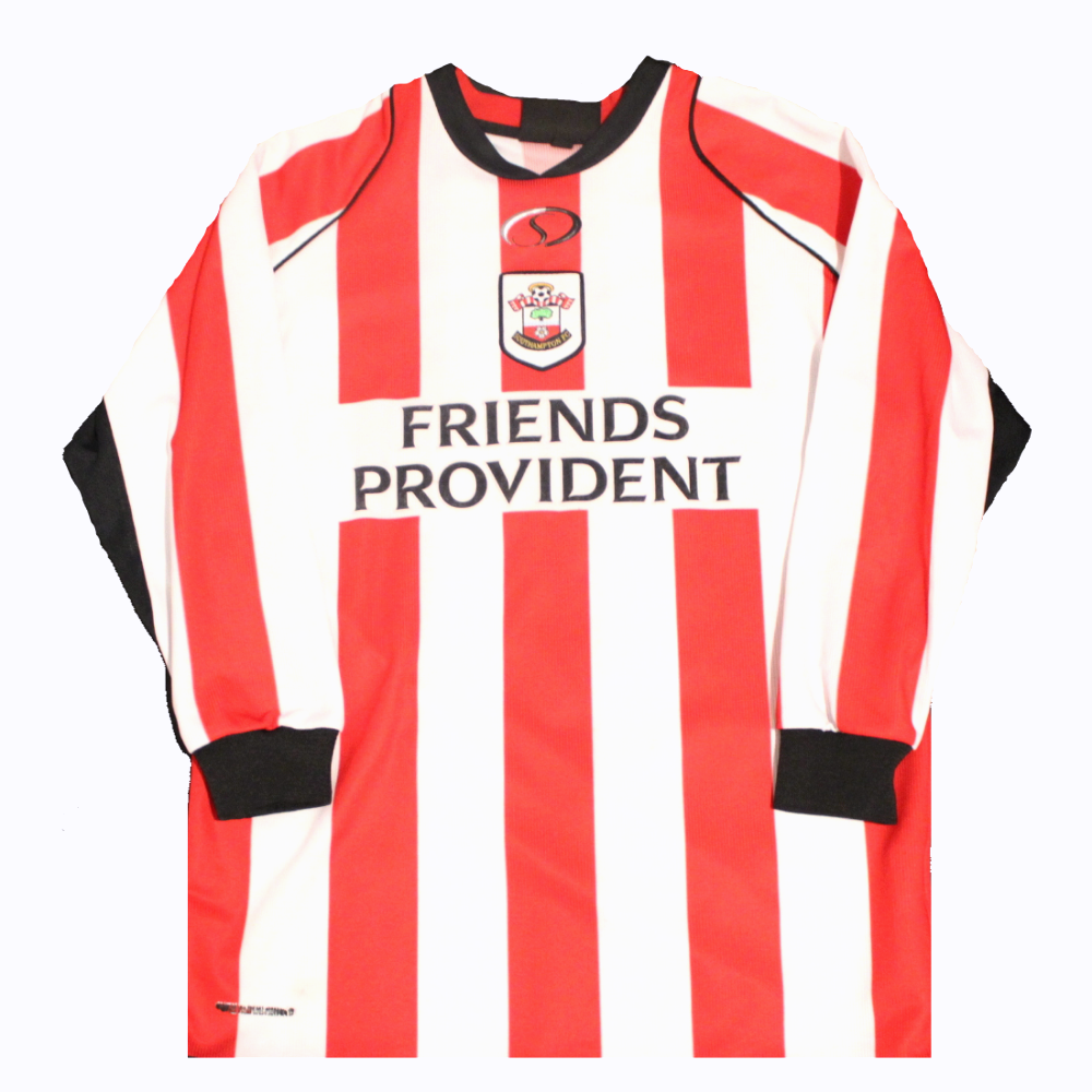 Southampton 2005-2006 Home Football Shirt L/S (Excellent) S