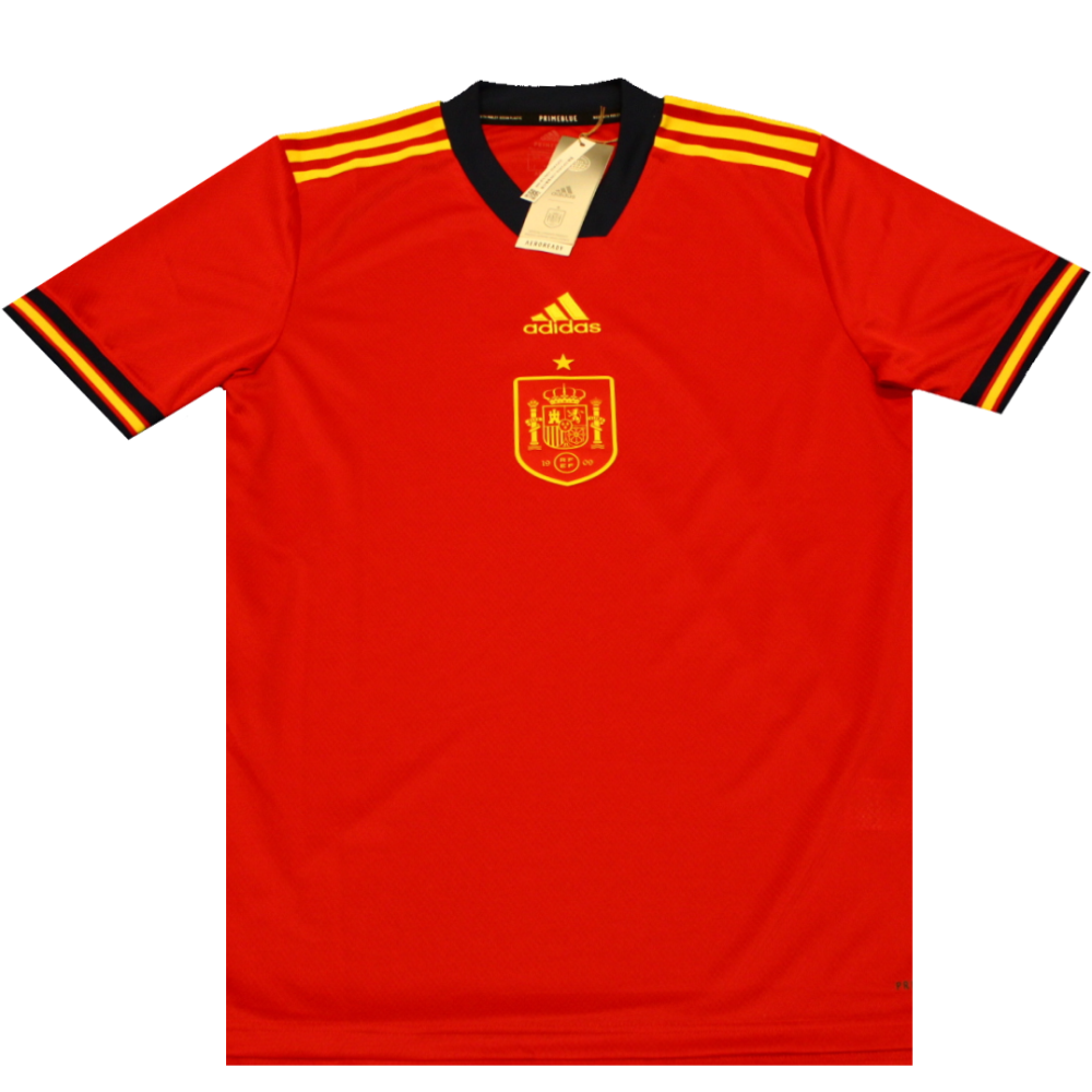 Spain 2021 Home Football Shirt (BNWT) M