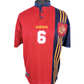 1996-98 Spain Home - Size L - R.Hierro #6