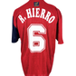 1996-98 Spain Home - Size L - R.Hierro #6