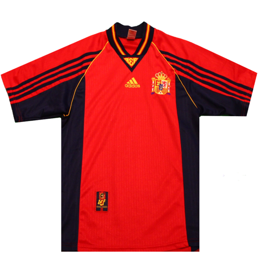Spain 1998-2000 Home Shirt (Excellent) S