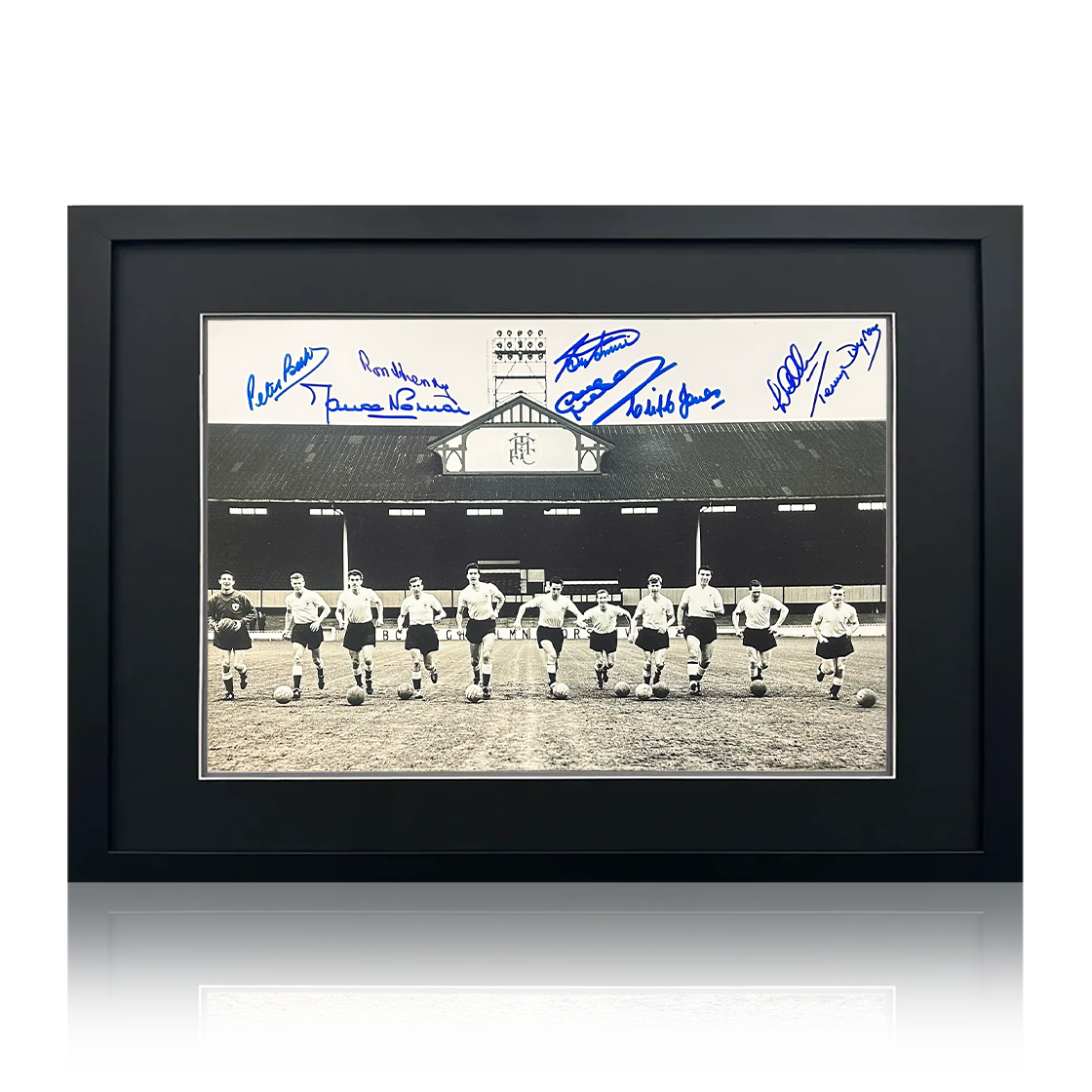 Tottenham Hotspur 1961 Squad Signed Image 1 Compact Frame