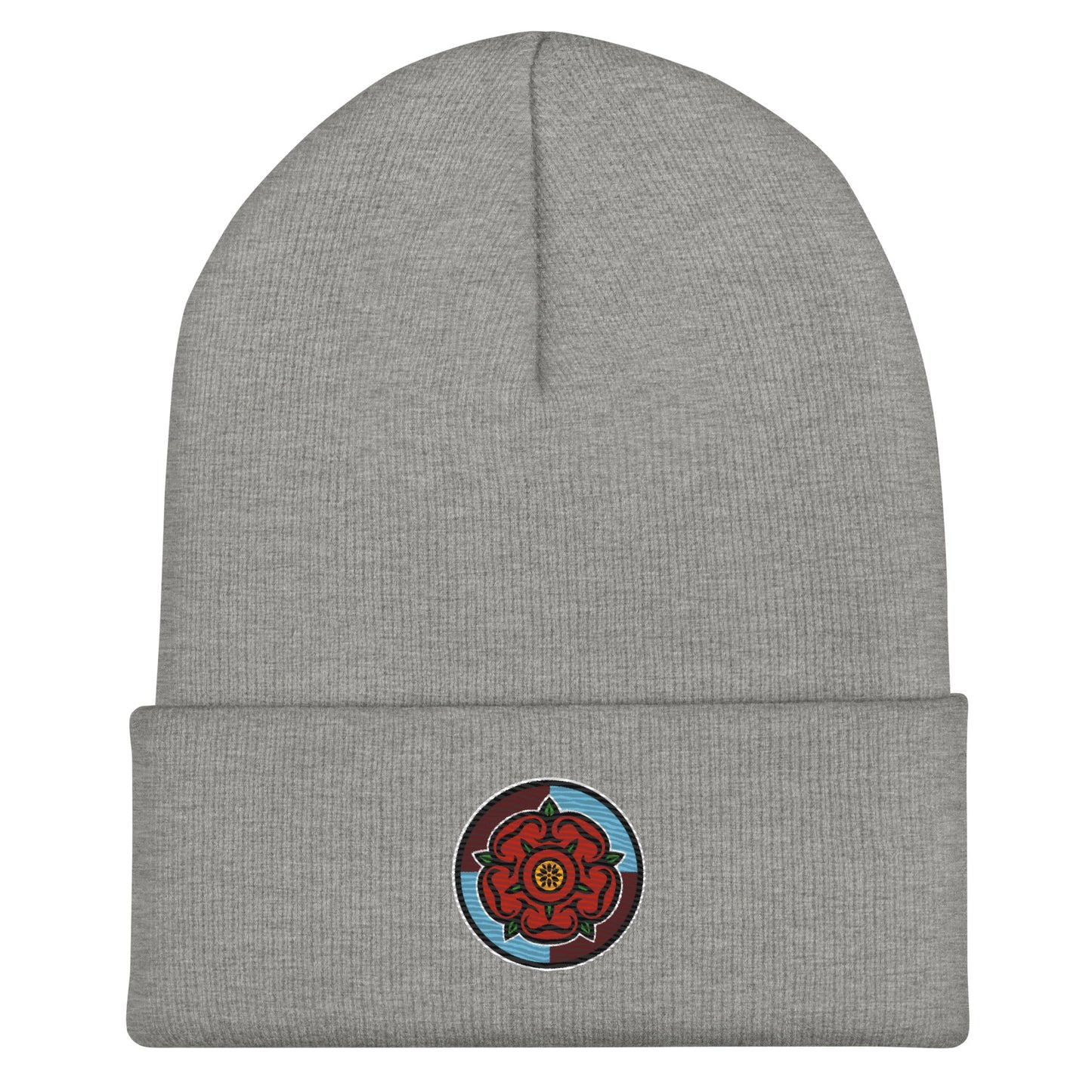 Burnley Lancashire Rose Inspired Cuffed Beanie