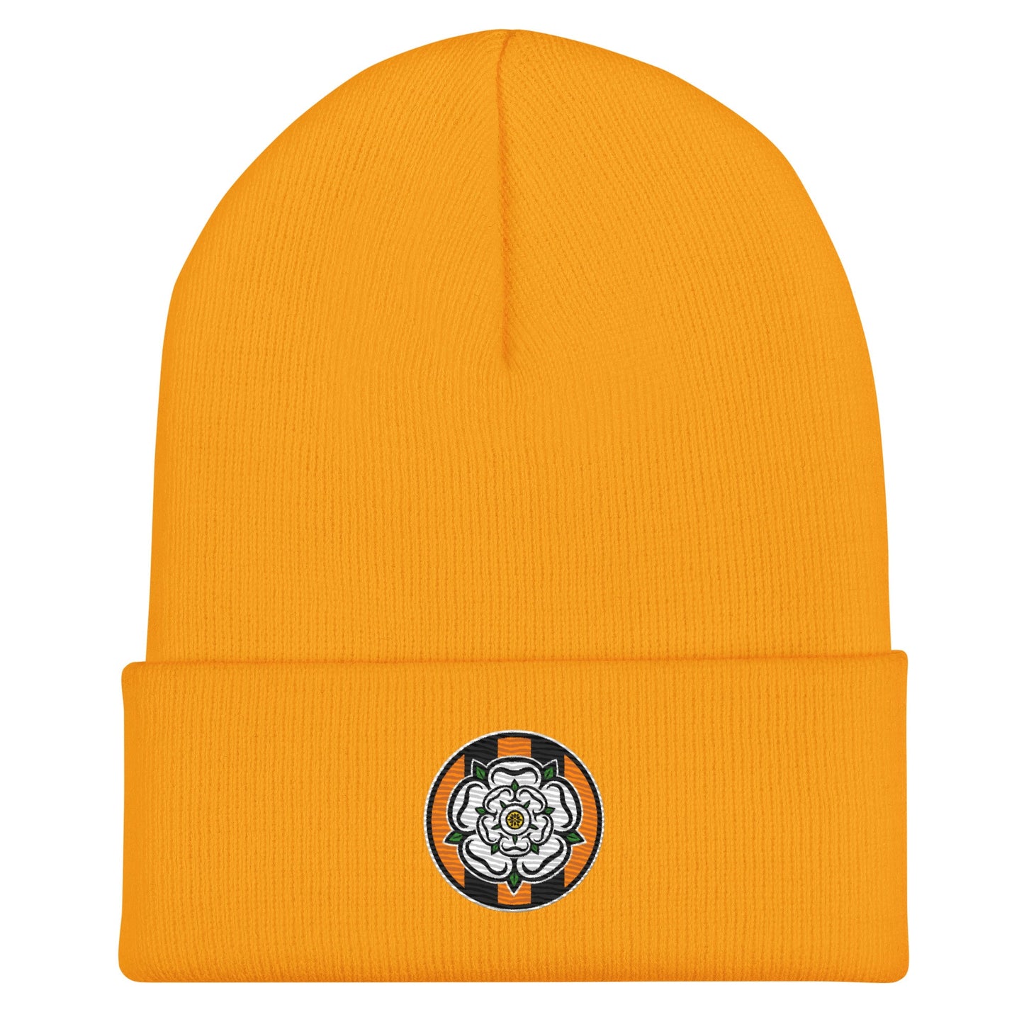 Hull Themed Yorkshire Rose Inspired Cuffed Beanie