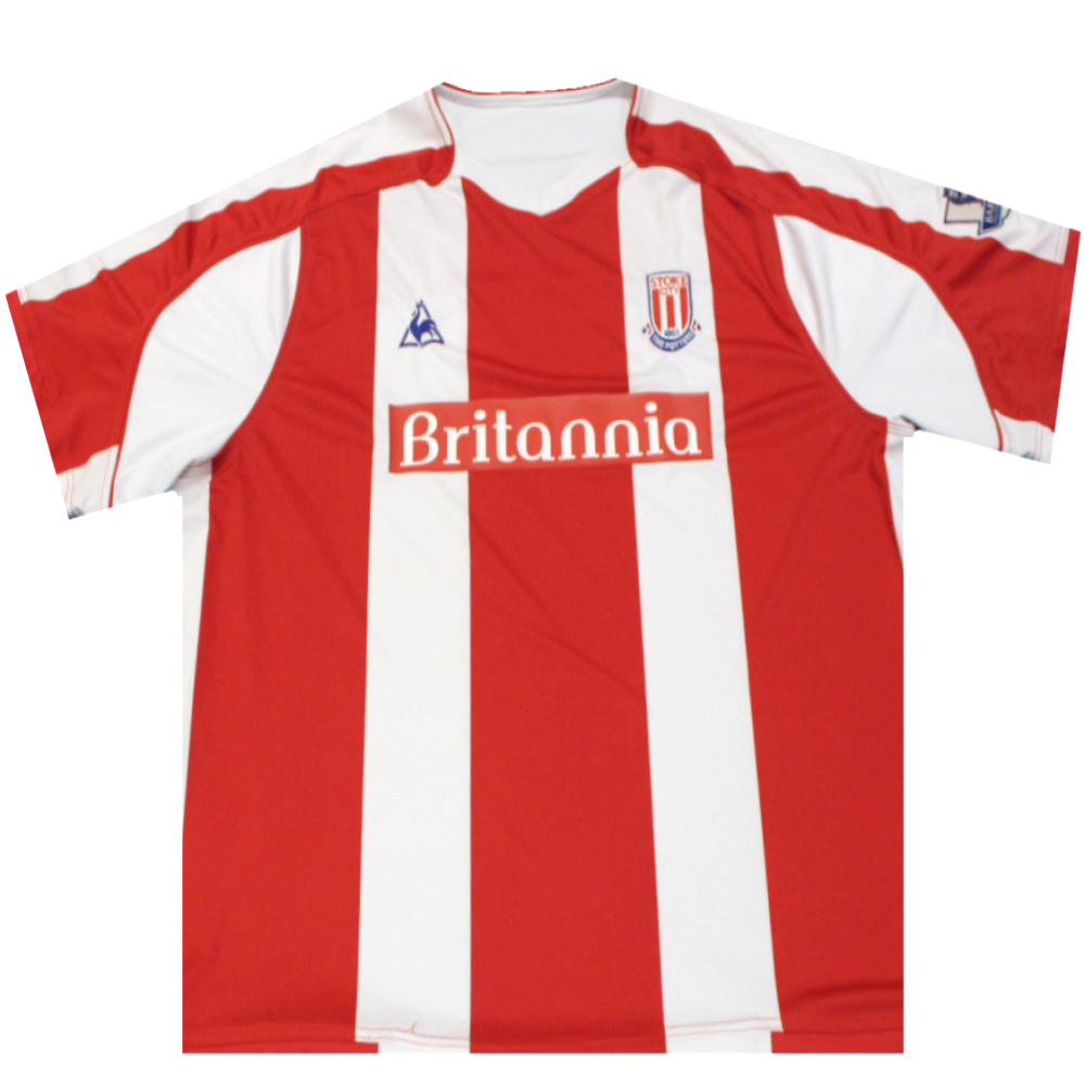 Stoke City 2008-2009 Home Shirt (Excellent) 2XL