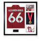 Trent Alexander-Arnold Signed Liverpool Shirt Elite Frame (AFTAL Authentication) w/ League Replica Medal