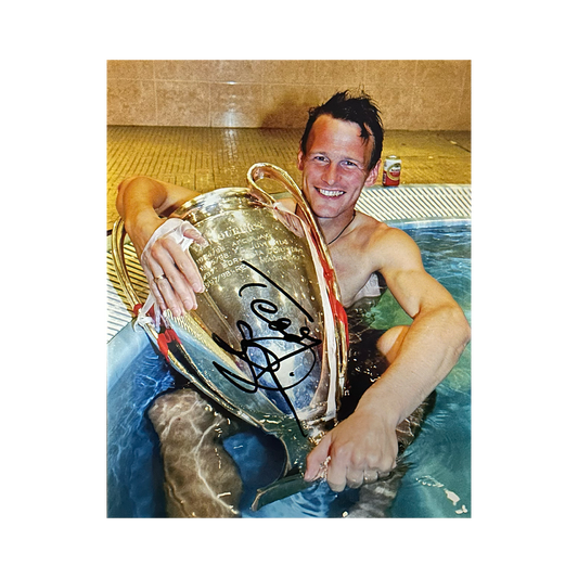 Teddy Sheringham Signed Manchester United 10x8 Photo 3