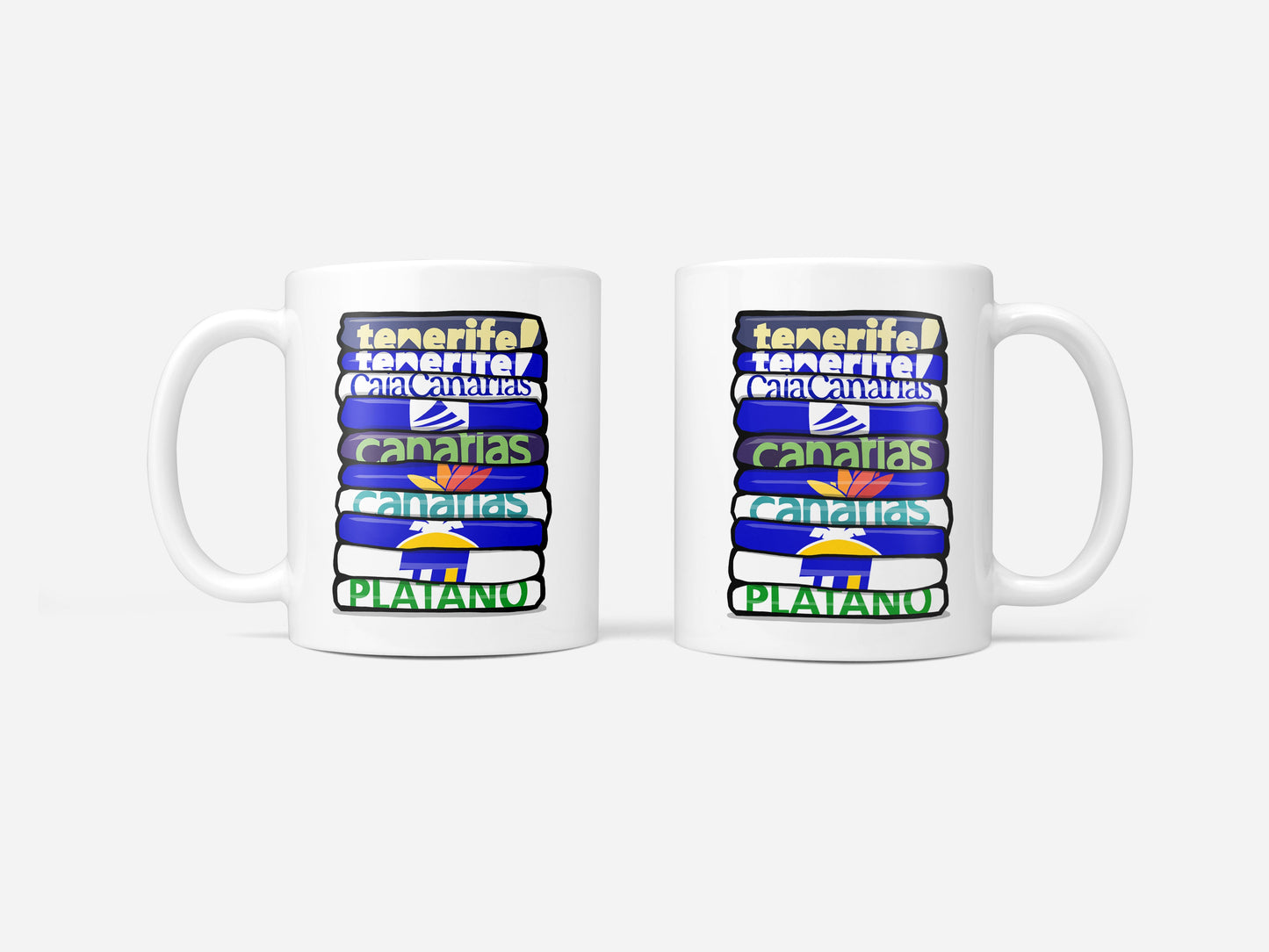 Tenerife Shirt Stack Mug