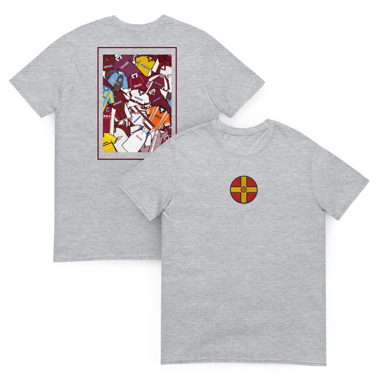 Northamptonshire Flag & Northampton Retro Shirts Unisex T-Shirt