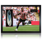 Tyrese Campbell Signed & Match-Worn Sheffield United Boot Iconic Frame #1