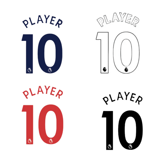 2019- 23 Player Size Premier League Custom Name Set