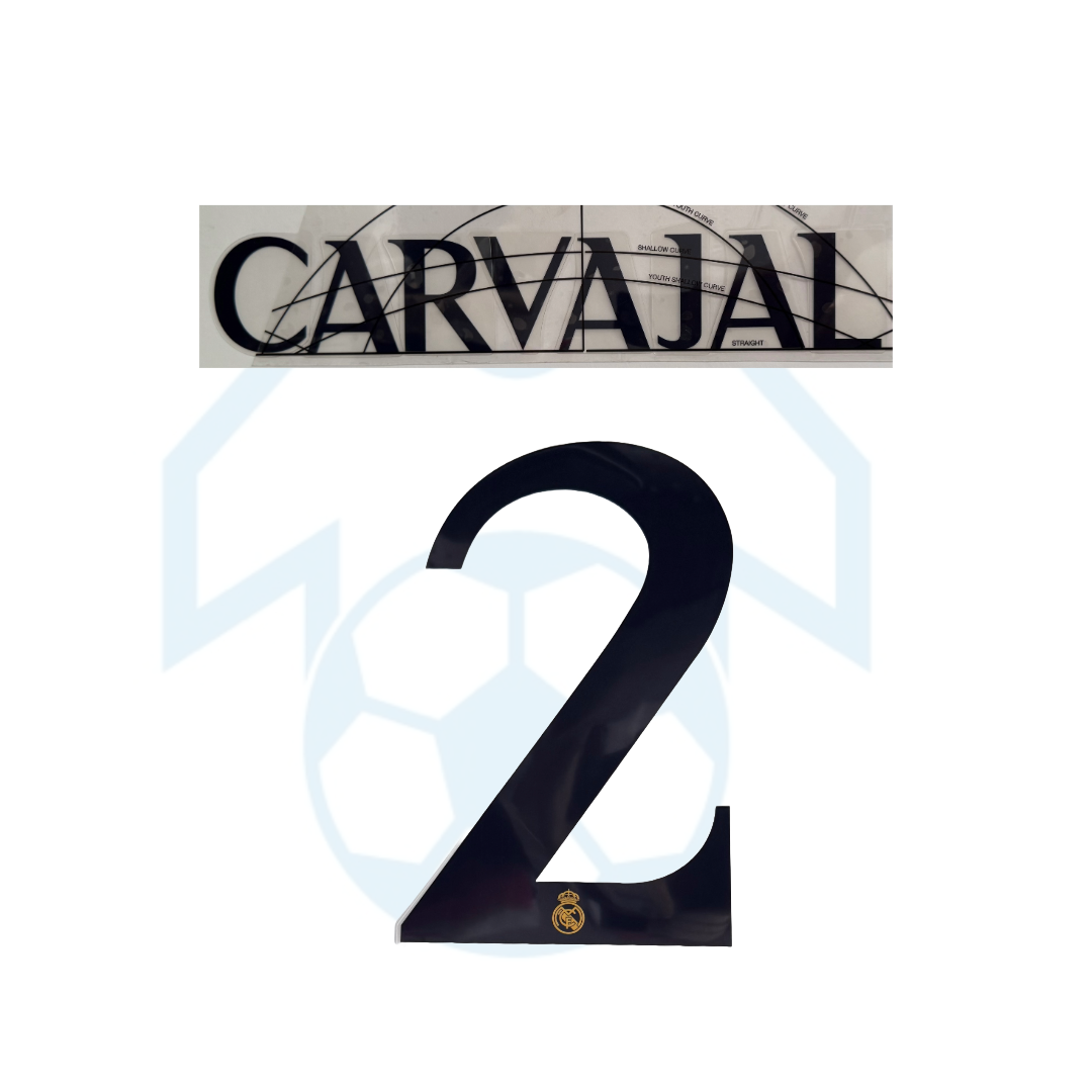 Real Madrid 2023-24 Name & Number - Adult/Player Size