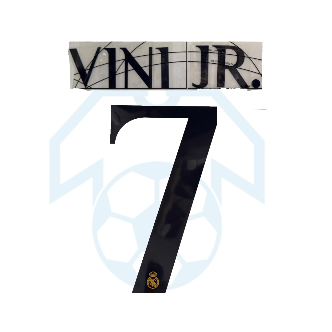 Real Madrid 2023-24 Name & Number - Adult/Player Size