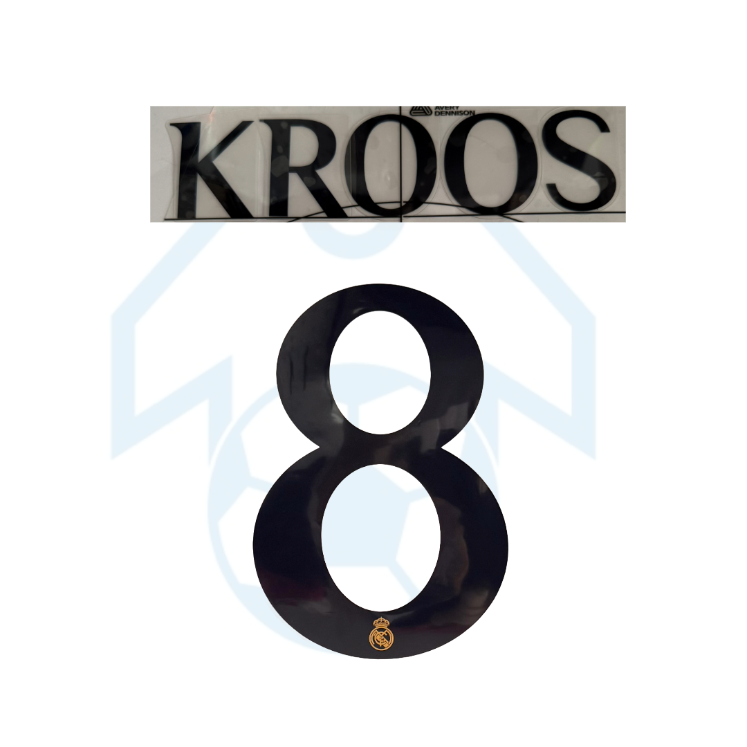 Real Madrid 2023-24 Name & Number - Adult/Player Size