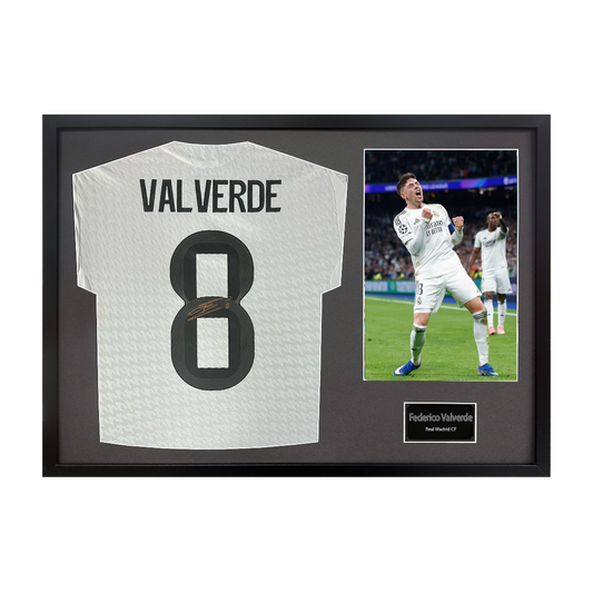 Federico Valverde Signed Real Madrid Classic Frame