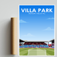 Villa Park Stadium A3 Print