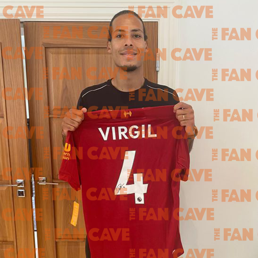 Virgil van Dijk Signed Liverpool Shirt