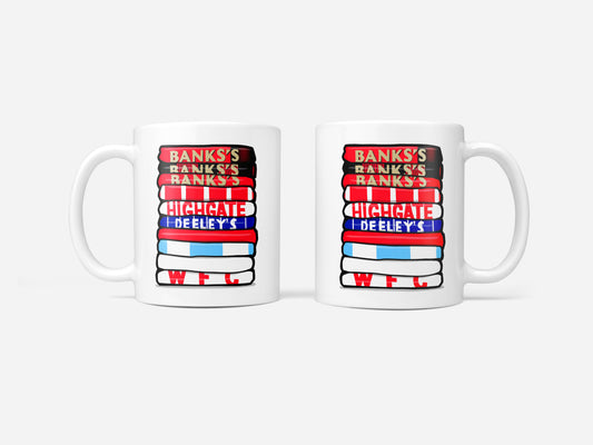 Walsall Shirt Stack Mug