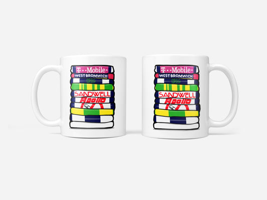 West Brom Shirt Stack Mug