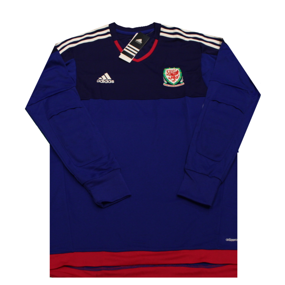 Wales 2015-2016 Player Issue Goalkeeper Shirt (BNWT) L
