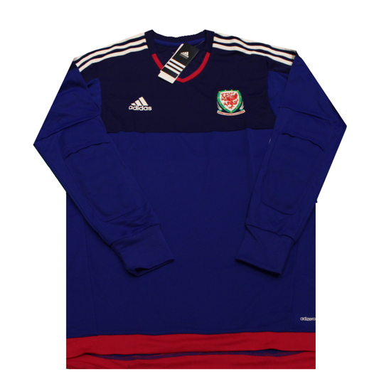 Wales 2015-2016 Player Issue Goalkeeper Shirt (BNWT) L