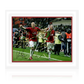 Wes Brown Signed Manchester United Image Deluxe Mount