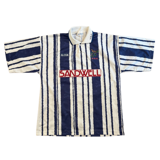 West Bromwich Albion 1992/93 Home Shirt front