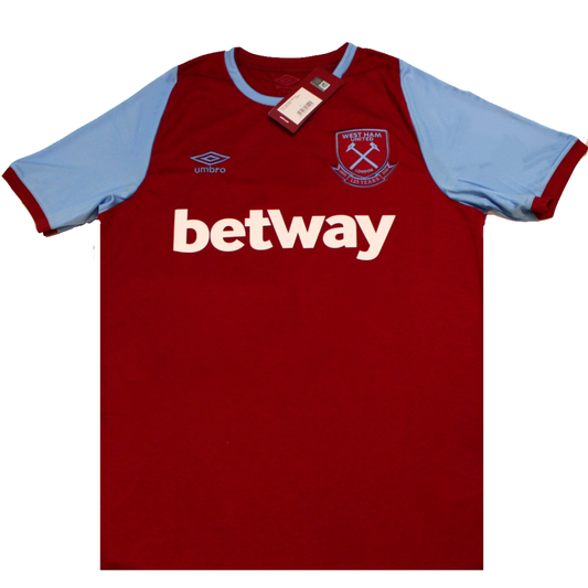 West Ham United 2020-2021 Home Football Shirt (BNWT) L