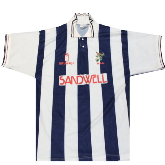 West Bromwich Albion 1991-1992 Home Shirt (Excellent) L