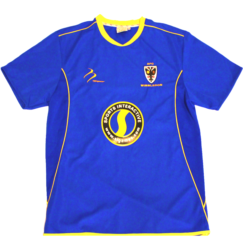 Wimbledon 2006-2008 Home Football Shirt (Excellent) S
