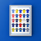 Wimbledon Retro Shirts Football Print