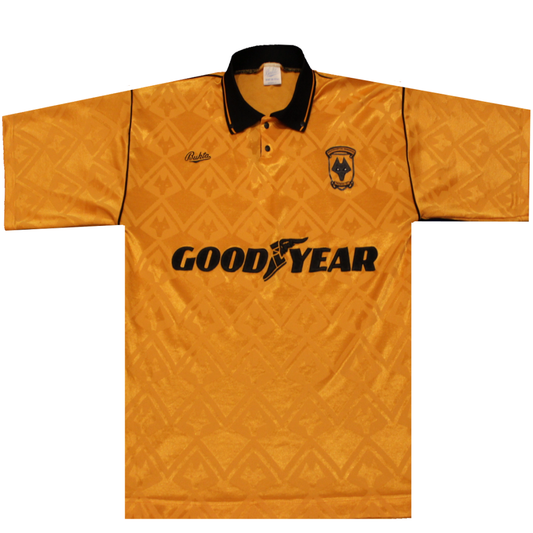 Wolverhampton Wanderers 1990-1991 Home Shirt (Very Good) L