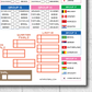 Retro Qatar 2022 World Cup Wall Chart