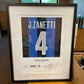 Javier Zanetti Legend Stats Print