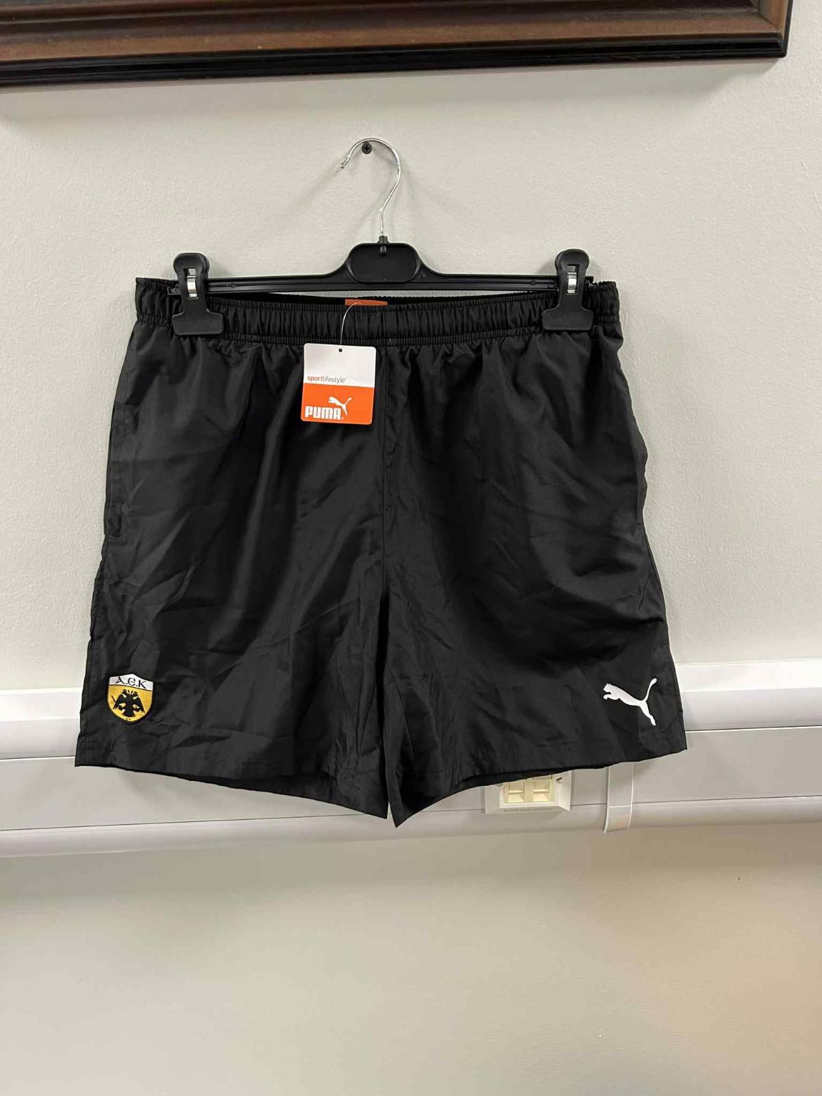 AEK Athens 2011-2012 Away Football Shorts (BNWT) XL