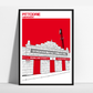 Aberdeen FC Art Print of Pittodrie Stadium