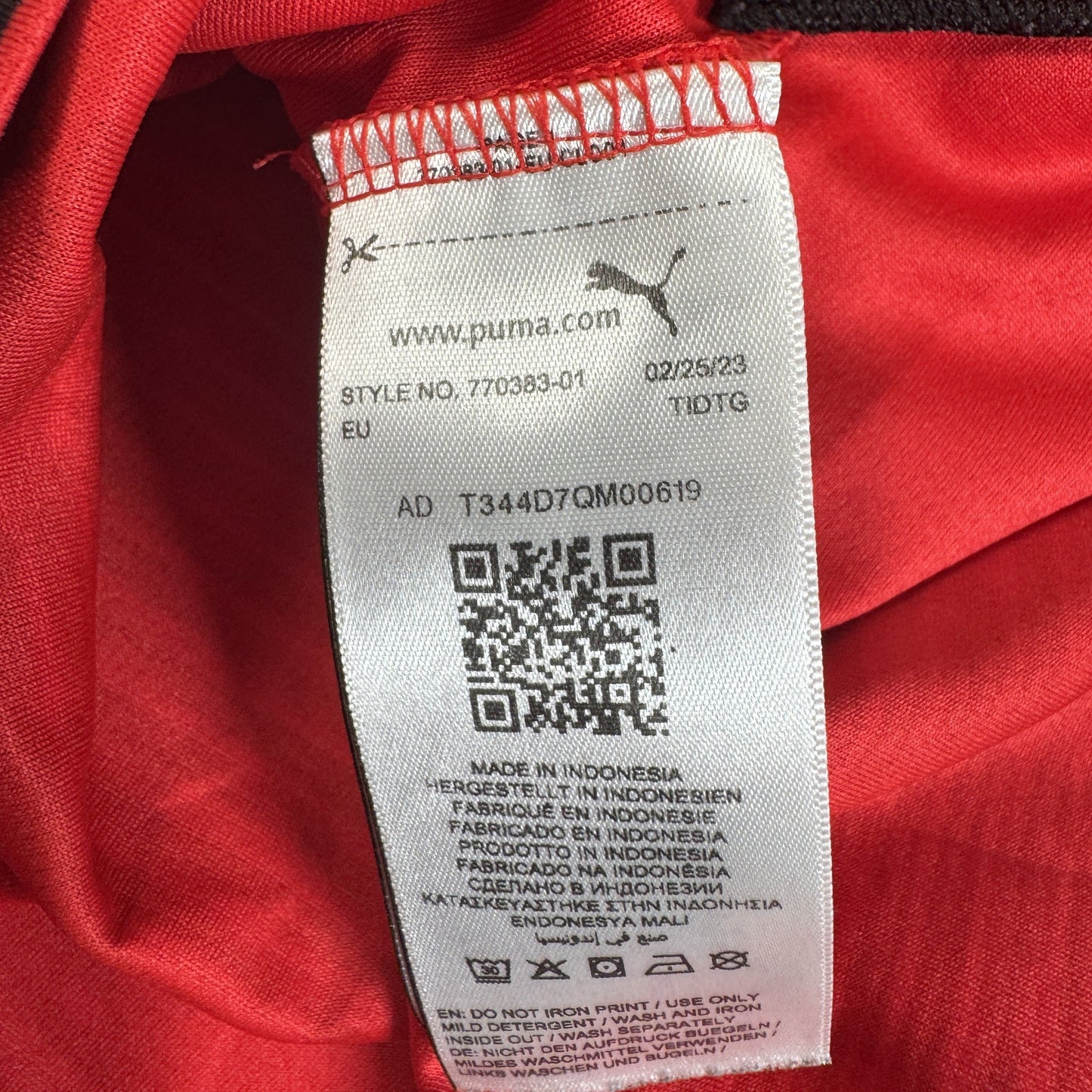 AC Milan 2023/2024 Home Shirt Medium