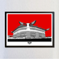 AC Milan,  San Siro Stadium Art print, poster