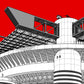 AC Milan,  San Siro Stadium Art print, poster