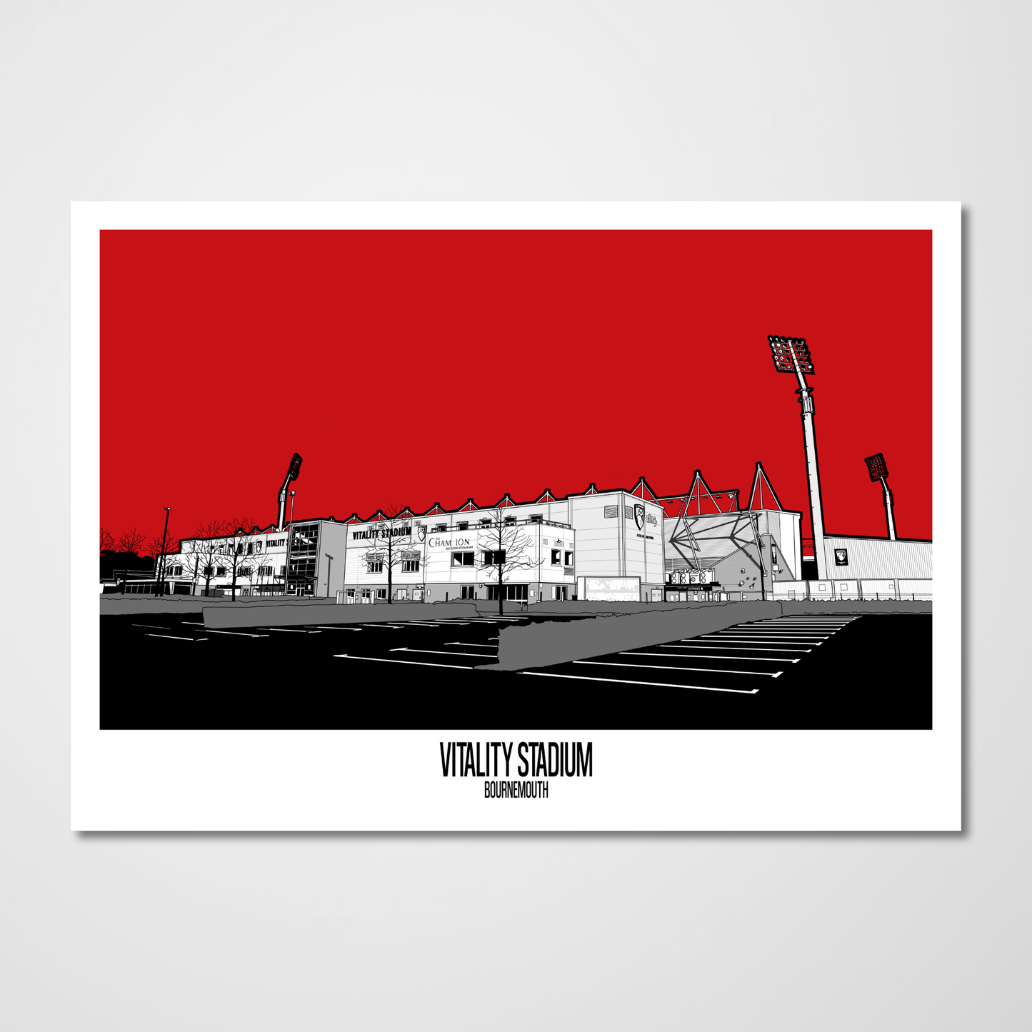 AFC Bournemouth Posters of Vitality Stadium Dean Court